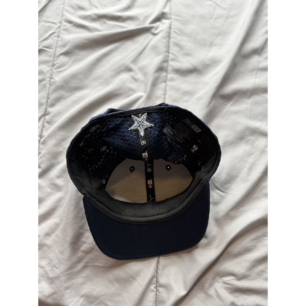 Dallas Cowboys Hat Cap Snap Back Mens M L Blue Football Logo New Era 59Fifty* - Picture 8 of 8